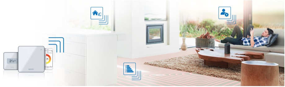 Uponor Smatrix Pulse, un nuevo sistema de control para soluciones de Climatización Invisible