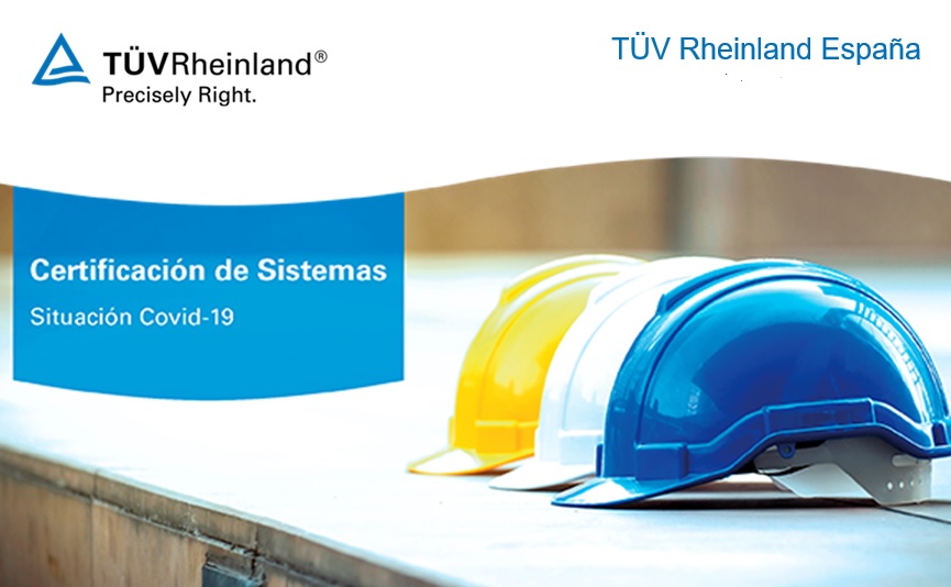 TÜV Rheinland sigue apostando por su certificación de sistemas en tiempos del COVID-19.