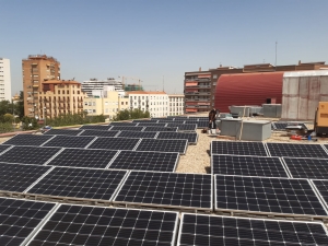 ACCIONA lleva a cabo la instalación fotovoltaica de tres edificios del Ayuntamiento de Madrid