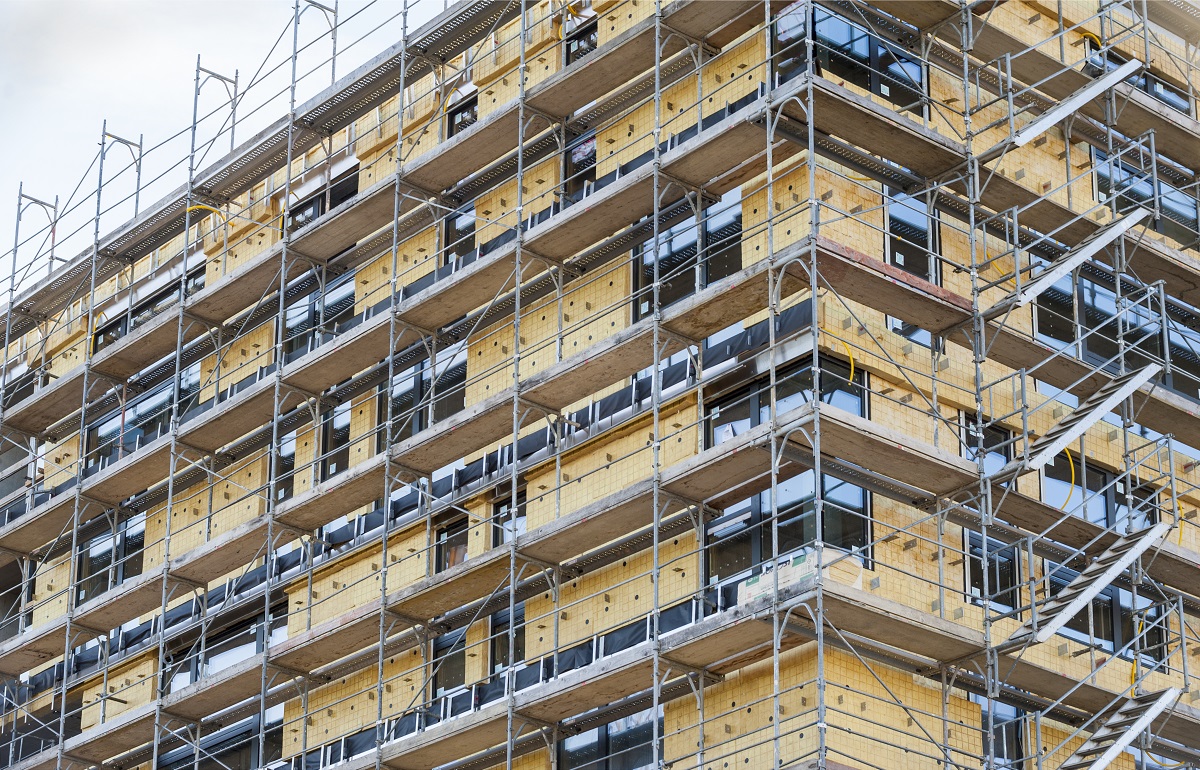 Thermal insulation on building facade Rehabilitación y accesibilidad en comunidades de vecinos