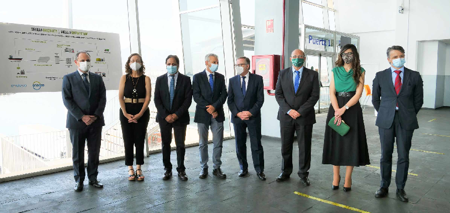 Endesa Enagas Endesa y Enagás presentan el proyecto de transición energética para la ciudad autónoma de Melilla