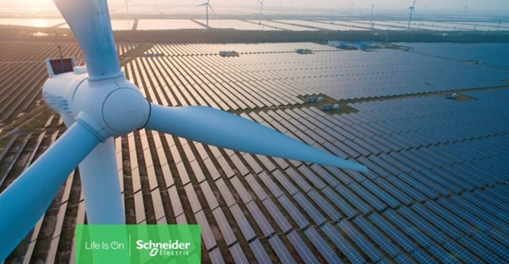 Schneider Electric alcanza el hito de más de 10.000 MW gestionados en acuerdos de compraventa de energía renovable