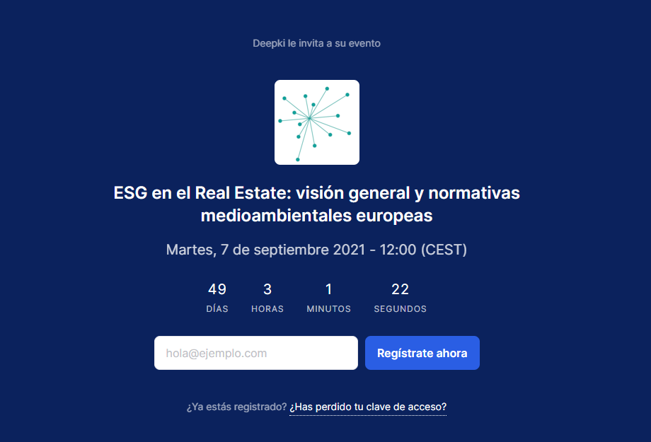 Webinar Deepki Webinar de Deepki: «El auge de los criterios ESG: visión general y comparación de las normativas medioambientales europeas»