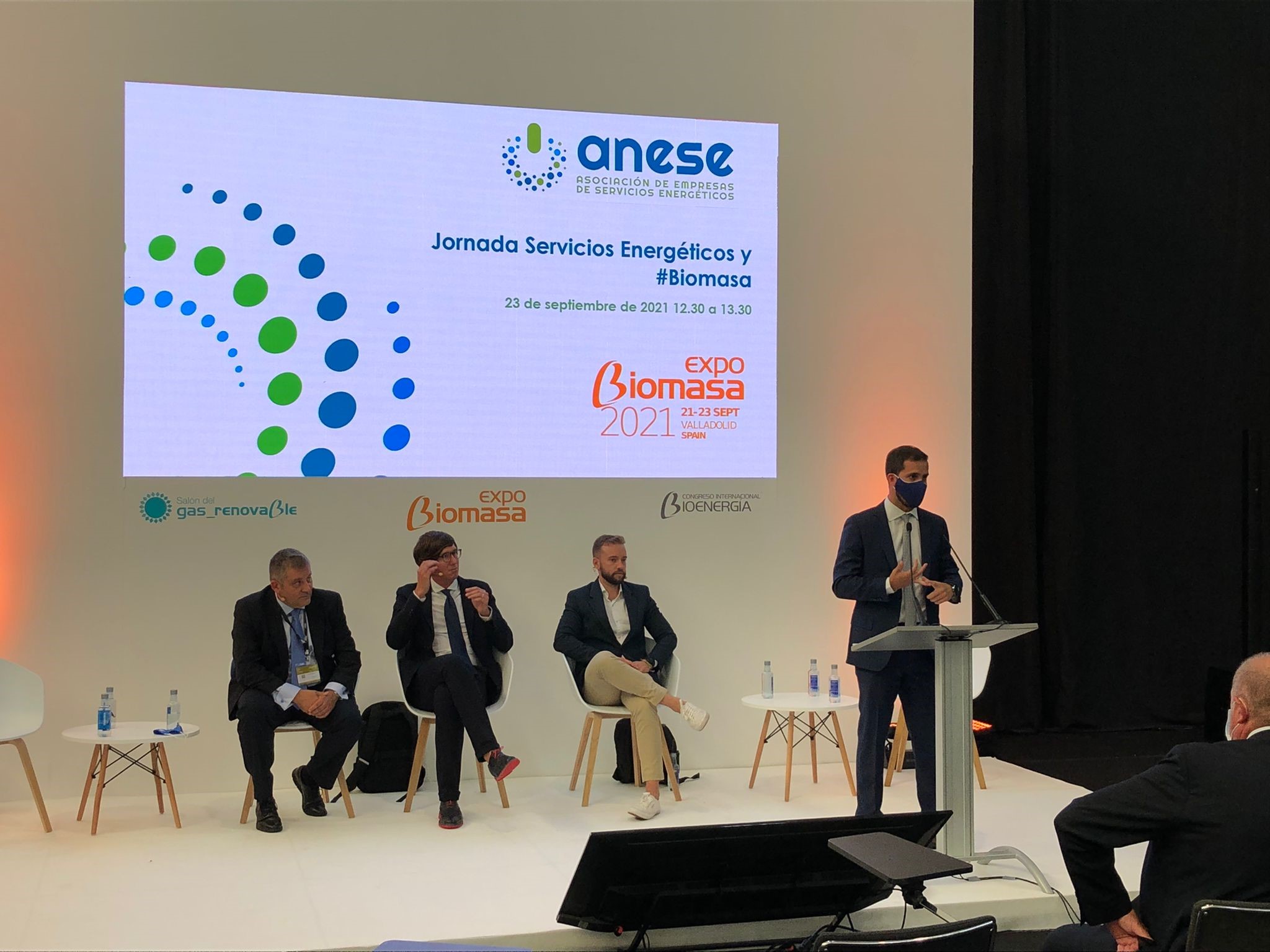 ANESE vuelve a Expobiomasa y refuerza las ventajas competitivas de las empresas de servicios energéticos