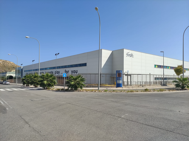 cottes1 Cottés instala un sistema de ventiladores HVLS para mejorar la eficiencia energética del centro productivo de Famosa en Alicante