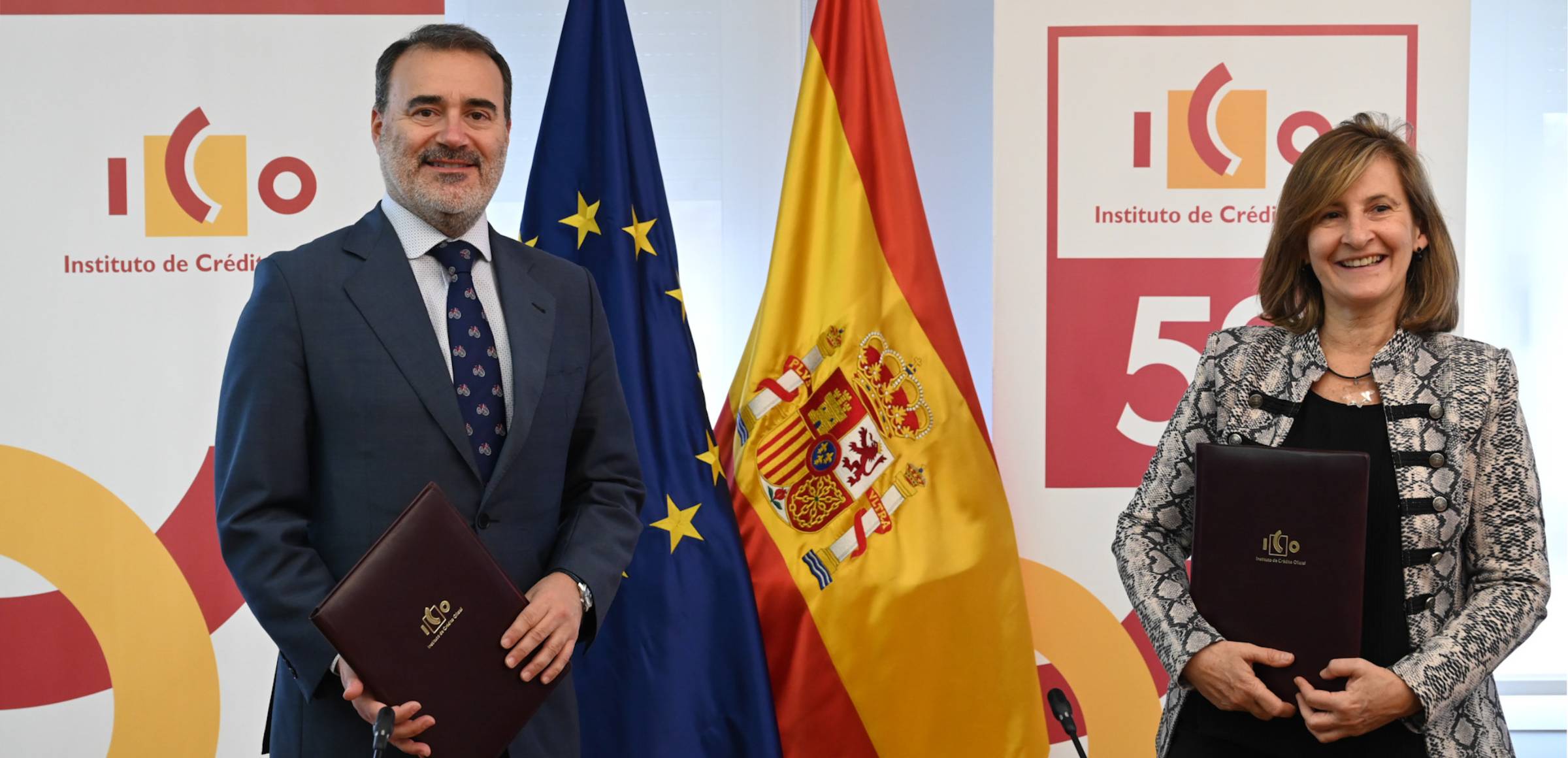 acuerdo-prestamo-sostenible-ICO El ICO concede a Endesa su mayor préstamo ligado a criterios de sostenibilidad por 300 millones de euros