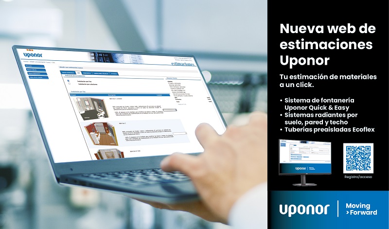 Ya disponible el nuevo configurador de fontanería de la herramienta Uponor Estimaciones