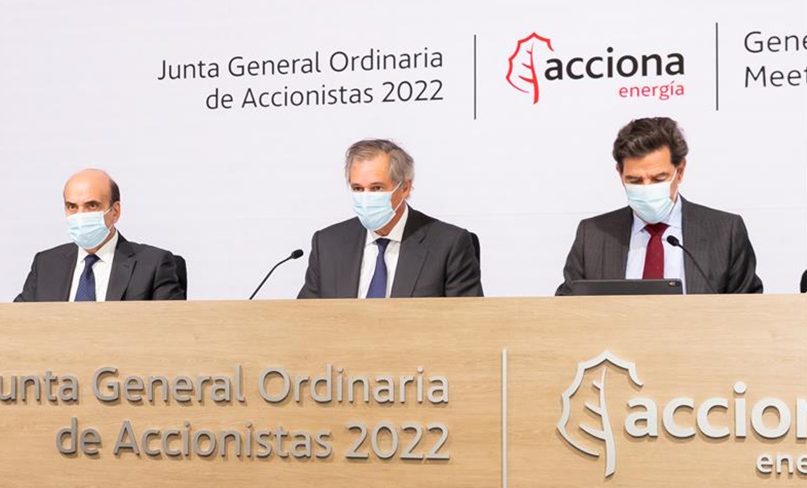 junta-general Acciona Energñia: Acciona Energía: “Las renovables ofrecen independencia energética, estabilidad en los precios, más riqueza local y más empleo”