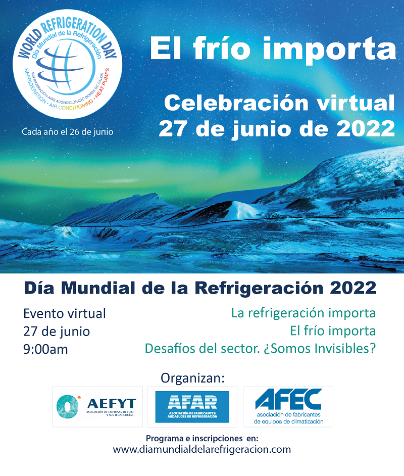 ANESE, entidad colaboradora Día Mundial de Refrigeración, que se celebra bajo el lema "El frío - ANESE