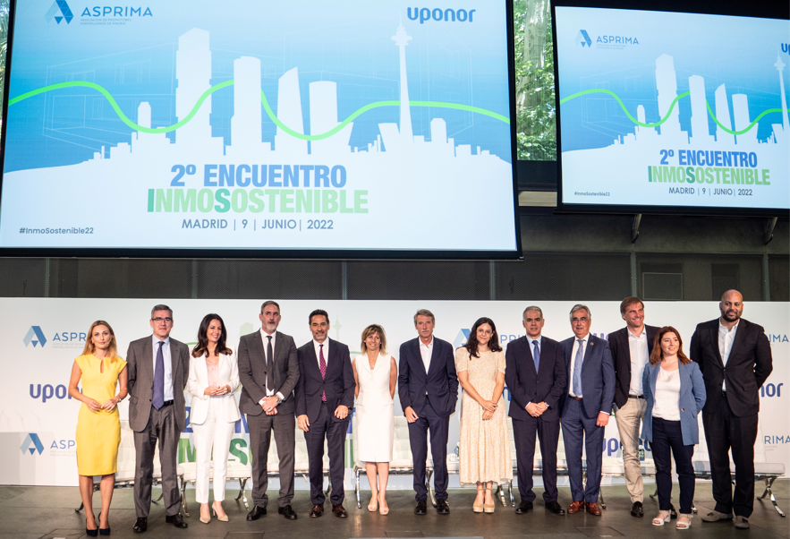 uPONOR Uponor junto con ASPRIMA (Asociación de Promotores Inmobiliarios de Madrid) reúnen a los principales directivos inmobiliarios del país para debatir sobre sostenibilidad