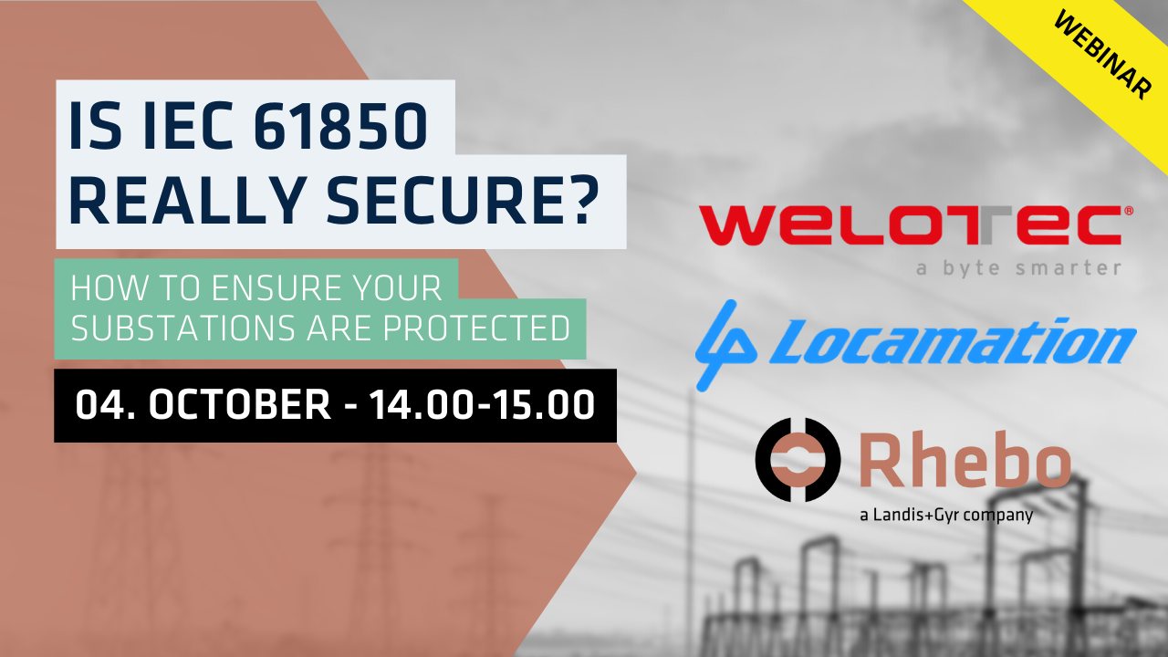 EN Rhebo organiza un webinar sobre cómo proteger subestaciones