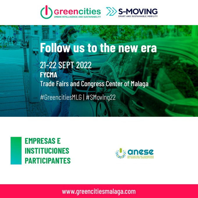 ¡Visítanos en Greencities & S-Moving!