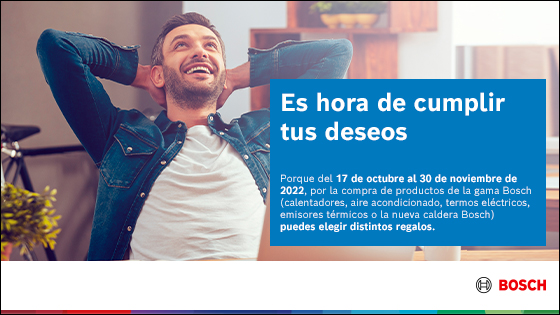 Bosch anima a obtener la temperatura ideal en el hogar con su nueva campaña Bosch anima a obtener la temperatura ideal en el hogar con su nueva campaña