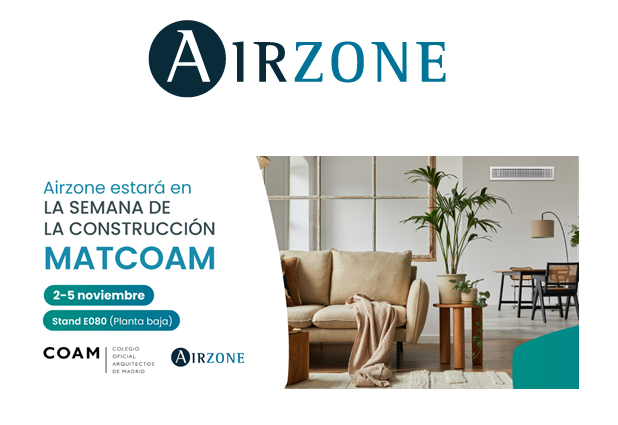 Airzone participa en la Semana de la Construcción MATCOAM