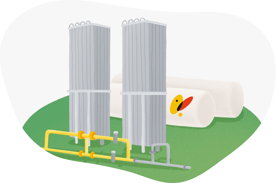 El gas renovable distribuido por Naturgy a través de Nedgia aumenta un 90% y evita la emisión a la atmósfera de 7.400 toneladas de CO2