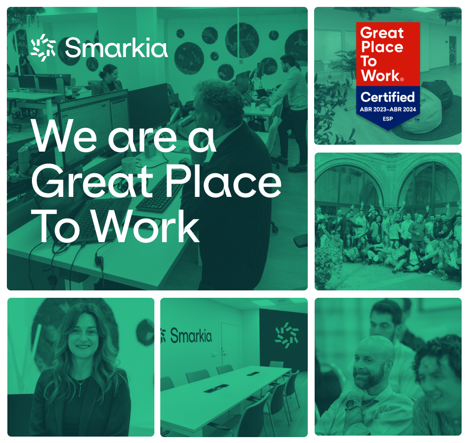 Great Place to Work Smarkia Smarkia obtiene la Certificación Great Place to Work