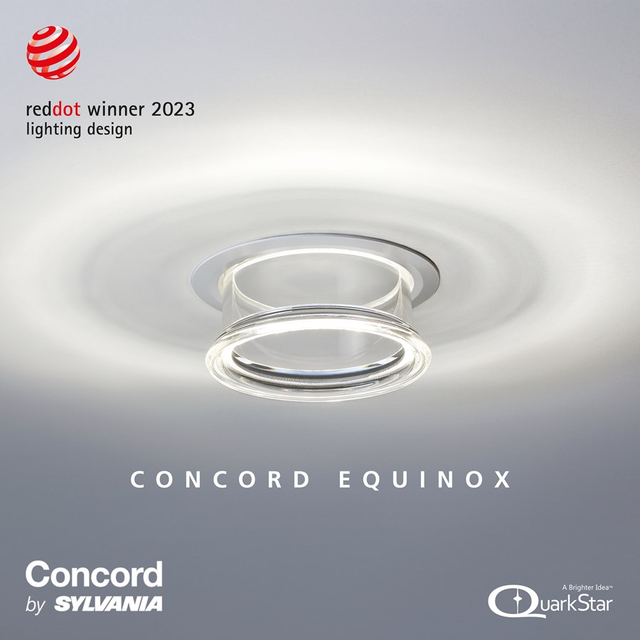concord-equinox-with-red-dot-concord-bright Sylvania gana el Red Dot Design Award con Concord Equinox