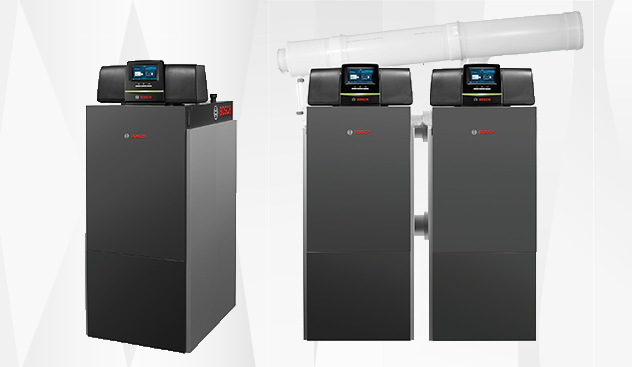Bosch condens Condens 7000 FP, calderas eficientes para aplicaciones comerciales