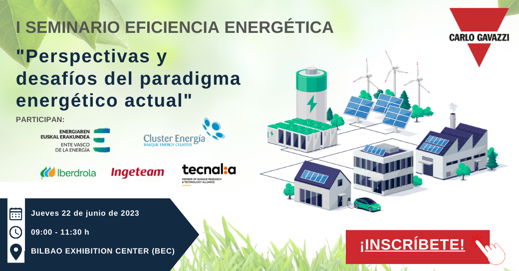 Linkedin Seminario BIO 2023 correcto Carlo Gavazzi organiza su I Seminario de Eficiencia Energética en Bilbao el próximo 22 de junio