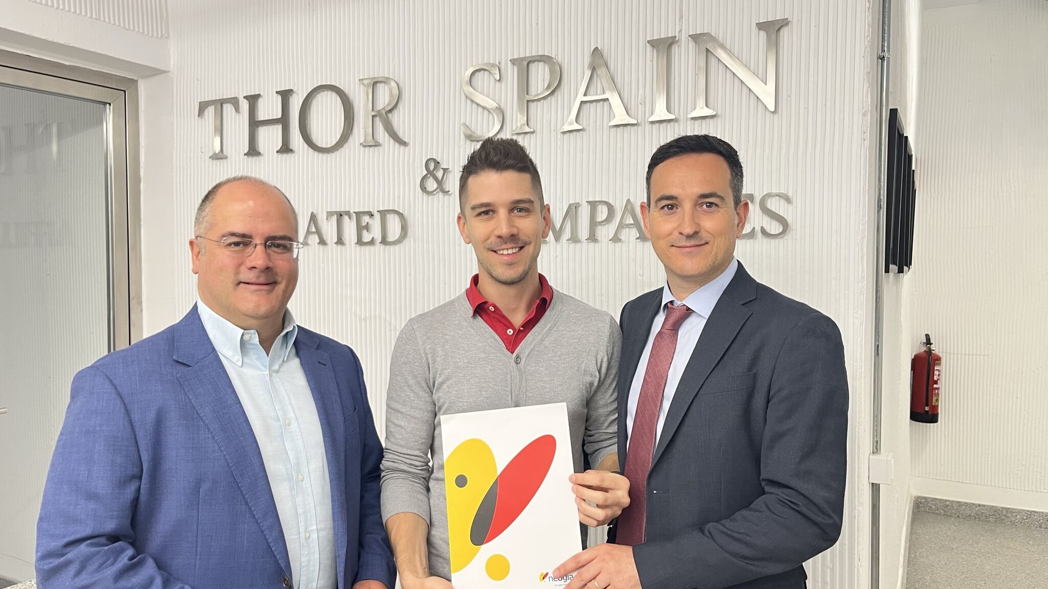 Nedgia firma un convenio con Thor Spain Private Equities