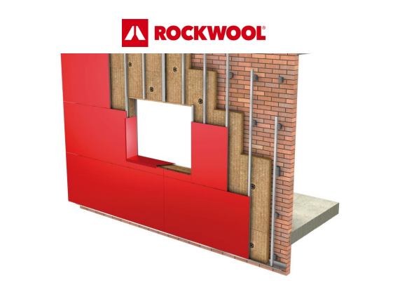 ROCKWOOL apuesta por la innovación tecnológica con su nueva gama Ventirock, soluciones de aislamiento y barreras cortafuego para fachada ventilada