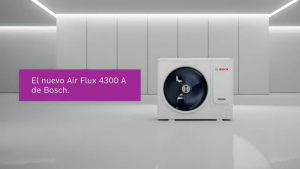 La unidad exterior del VRF Air Flux 4300 de Bosch ofrece un consumo energético mínimo