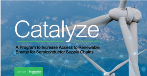 Schaneider Electric Catalyze Para ayudar a descarbonizar la cadena de valor de los semiconductores, Schneider Electric se une a Intel y Applied Materials