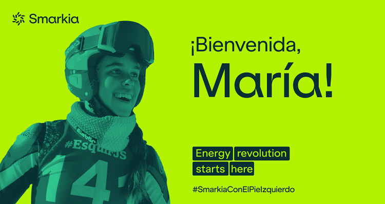 Para impulsar el inconformismo y la inclusión, Smarkia se une a la deportista paralímpica leonesa, María Martín-Granizo