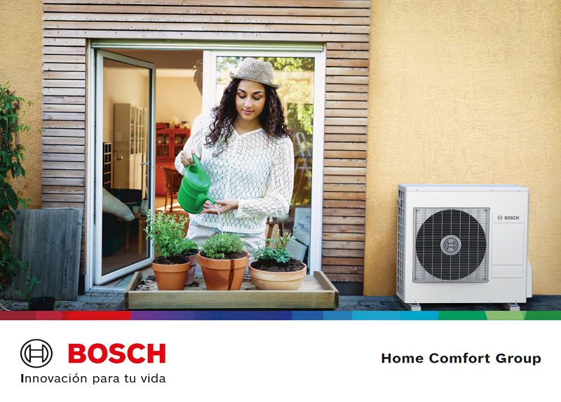 Bosch apuesta por las bombas de calor como la clave para cumplir los objetivos climáticos