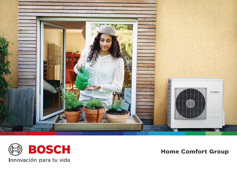 Bosch objetivos Bosch apuesta por las bombas de calor como la clave para cumplir los objetivos climáticos