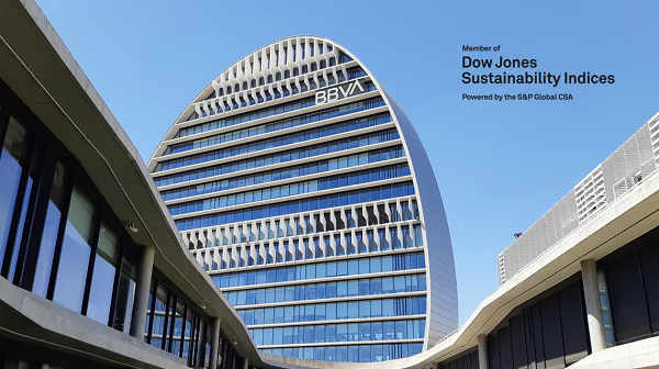 BBVA Dow Jones BBVA banco más sostenible