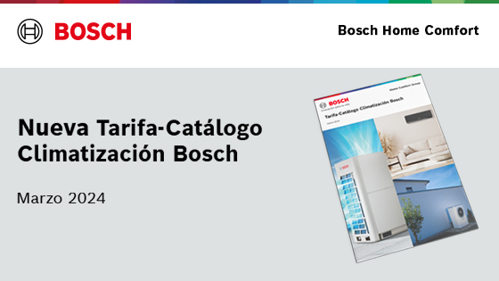 BOSCH nueva tarifa