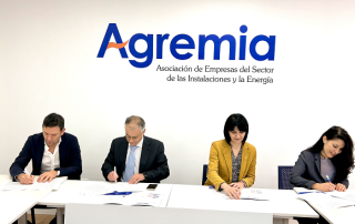 Nedgia, AGREMIA, FEGECA y Madrileña Red de Gas