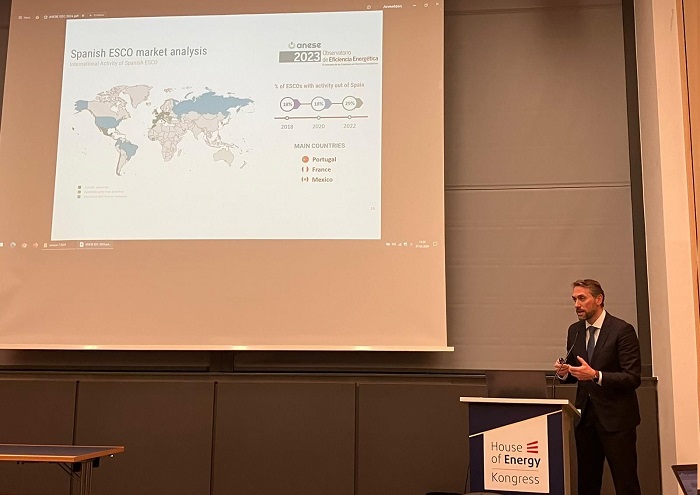 ANESE explica la importancia de los CAEs en Frankfurt, en la «European ESCO conference»