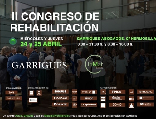 La segunda edición del «Congreso de InMatbyCiare sobre rehabilitación» cuenta con la participación de ANESE