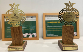 CaixaBank reconocida por el BERD