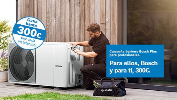 Bosch campaña Bosch presenta una nueva campaña dirigida a profesionales de la instalación