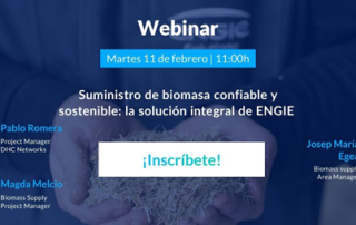 Engie organiza webinar sobre biomasa