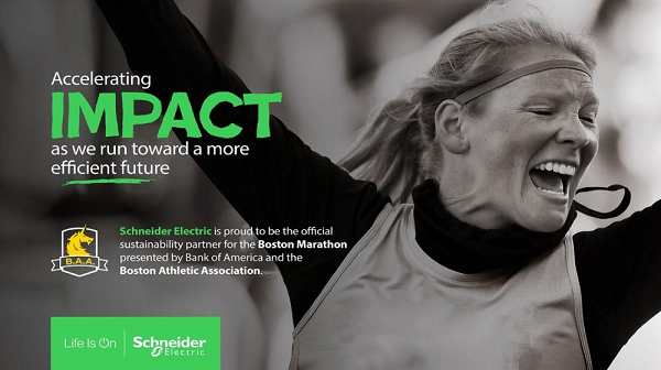 SE Boston Schneider Electric se convierte en partner oficial en materia de sostenibilidad del Maratón de Boston