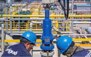 Sorigué instala para Enagás una planta pionera