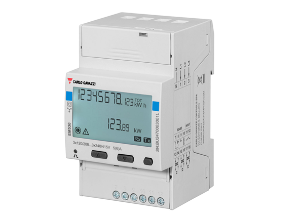 Nuevo analizador EM530 de Carlo Gavazzi