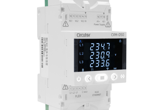 Circutor lanza dos analizadores de red: CVM-D400 y CVM-D50