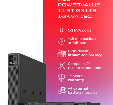 ABB amplía su gama de UPS