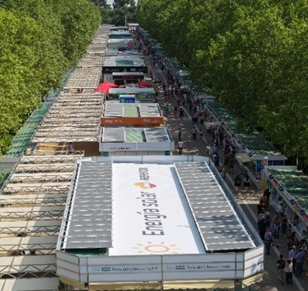 Repsol como socio en multienergía de la Feria del Libro de Madrid