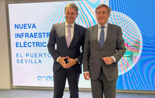 El Puerto de Sevilla y Endesa presentan la nueva infraestructura eléctrica
