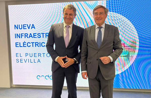 Endesa Puerto de Sevilla El Puerto de Sevilla y Endesa presentan la nueva infraestructura eléctrica
