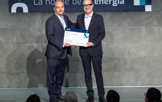 Ista en los Premios de El Periódico de la Energía