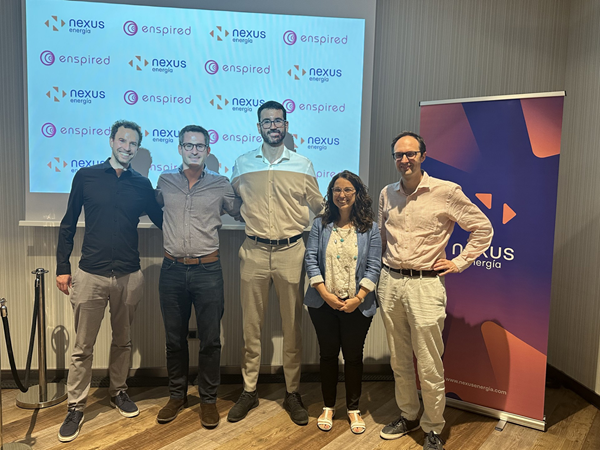 Nexus Energía y enspired llegan a una alianza estratégica para liderar el mercado de optimización de activos de almacenamiento renovable en España