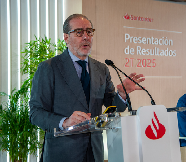 Santander resultados Santander aumenta un 19% el beneficio