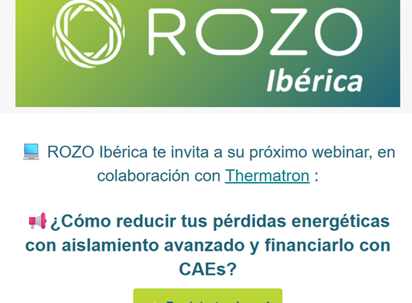 Webinar de Rozo con Thermatron